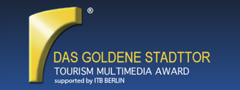 Das goldene Stadttor Logo